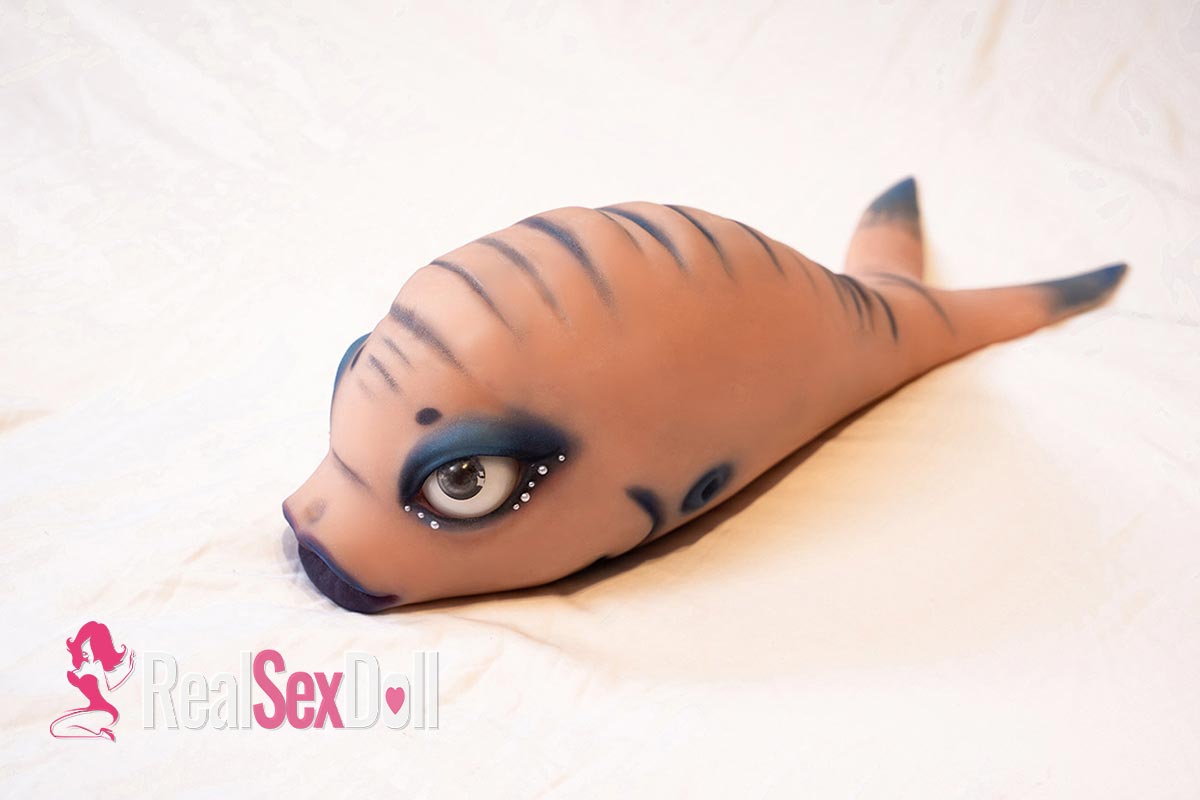38cm / 15 TPE Fish Sex Toy Male Masturbator Pocket Pussy vista 6