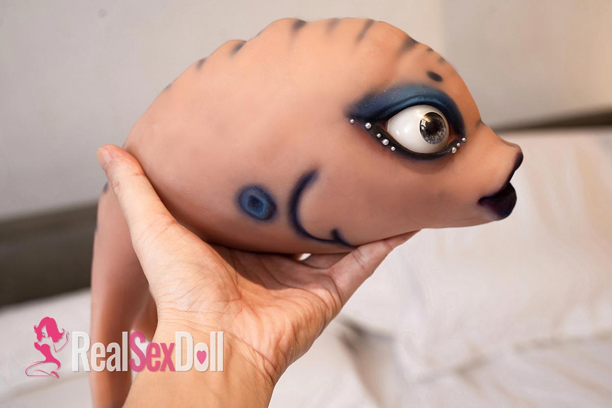 38cm / 15 TPE Fish Sex Toy Male Masturbator Pocket Pussy vista 4