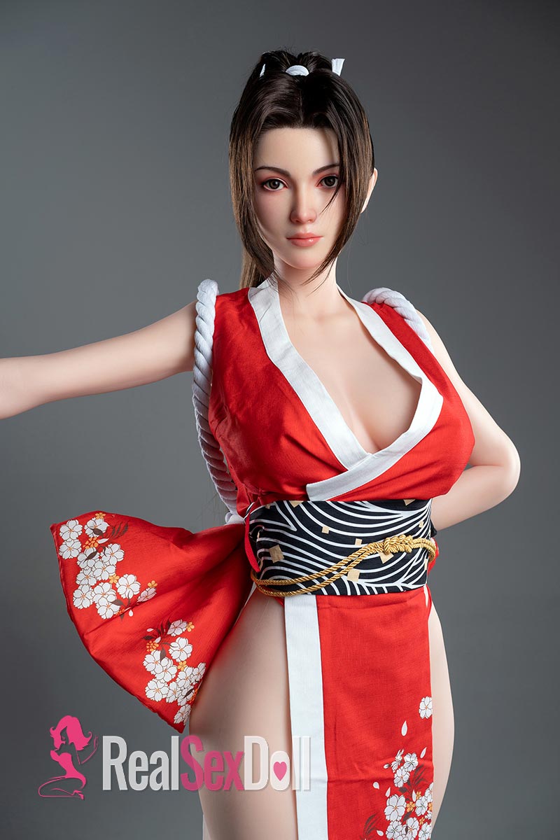 165cm / 5ft5 G-cup Cosplay Silicone Sex Doll with Head Lady No.28-1 vista 2