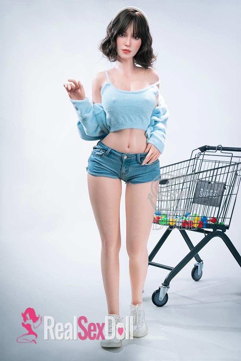 T161cm / 5ft3 E-cup Silicone Pro Love Doll Sylvia.A with Head #021SC vista 8