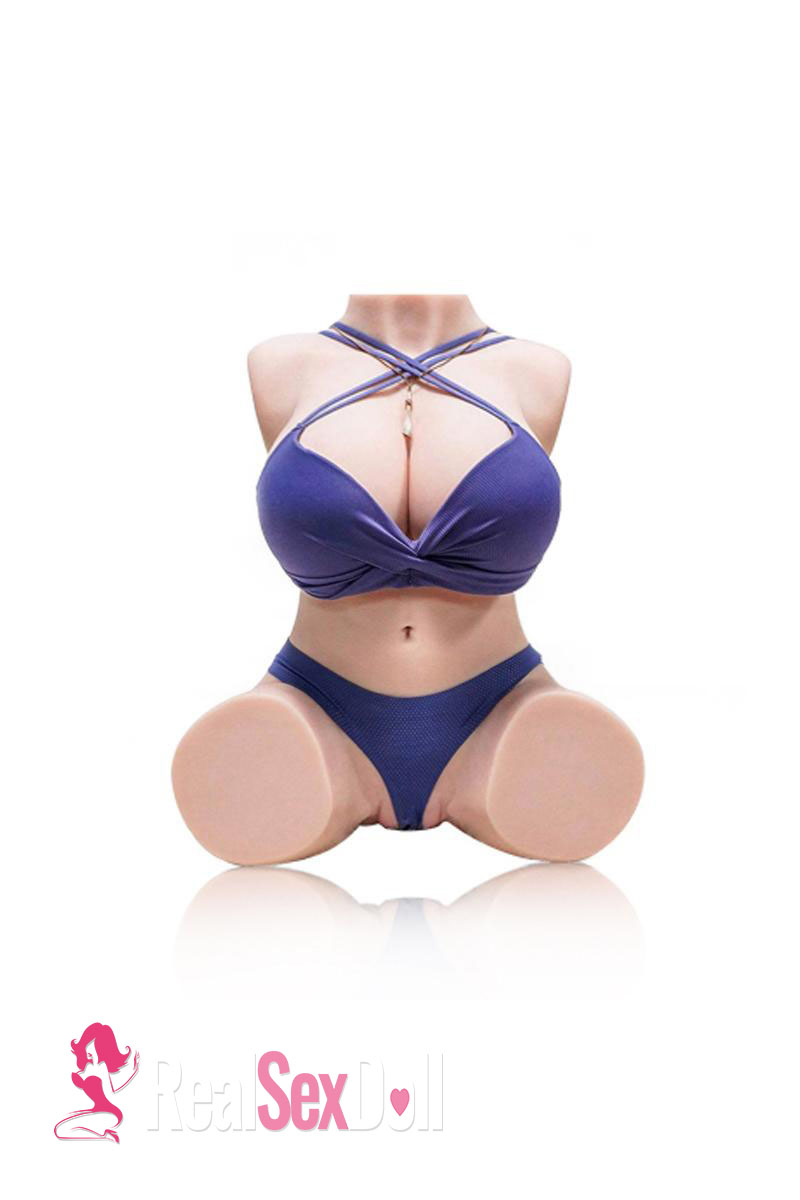 28.6LB 48.5cm Big Boobs Sex Doll Torso Britney 2.0 In Stock — TPE