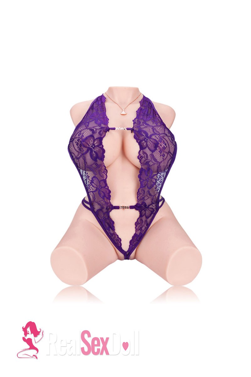 60.6LB 75cm Big Tits Sex Doll Torso Jennifer In Stock — 75cm — TPE