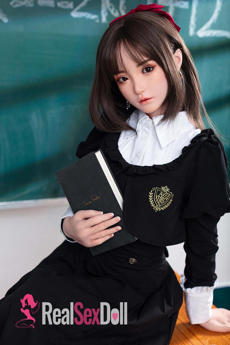 150cm / 4ft11 Silicone Sex Doll with Head #J019 — 150cm — SILICONE