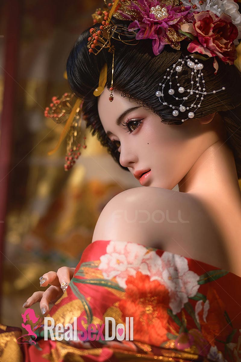 161cm / 5ft3 Silicone Sex Doll Oiran XiaoBei with Head #J032 (ROS Available) vista 4