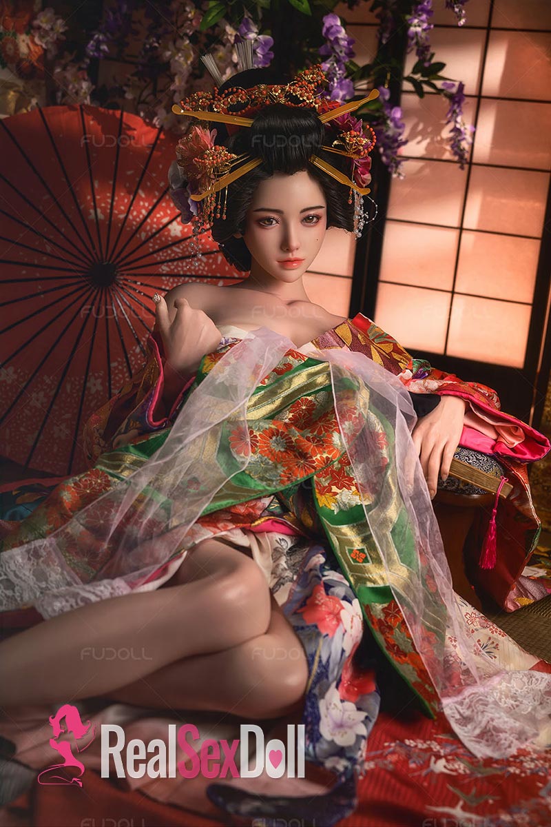 161cm / 5ft3 Silicone Sex Doll Oiran XiaoBei with Head #J032 (ROS Available) vista 3