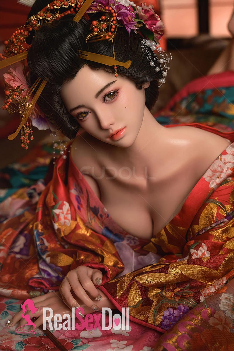 161cm / 5ft3 Silicone Sex Doll Oiran XiaoBei with Head #J032 (ROS Available) vista 2