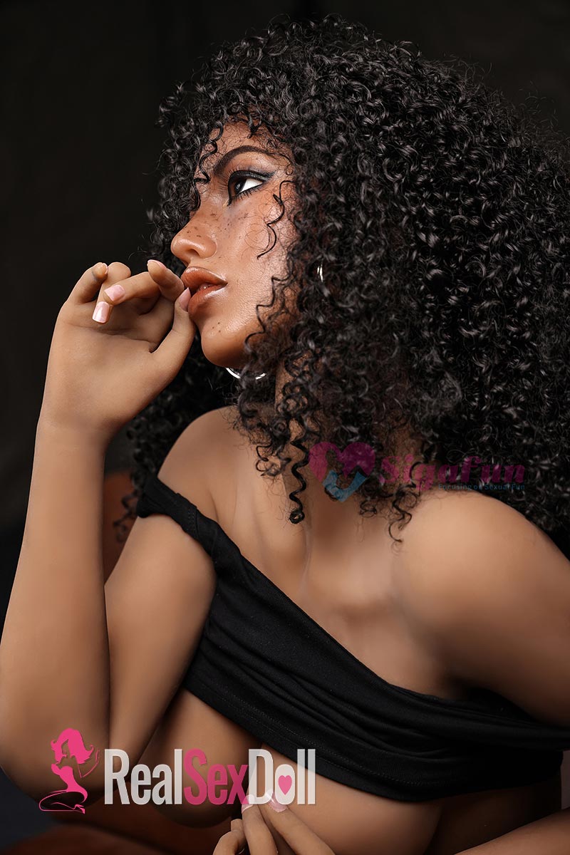 163cm / 5ft4 Hybrid Sex Doll with Head SG4 Delia, Dark Tanned Skin (EU Stock) vista 6