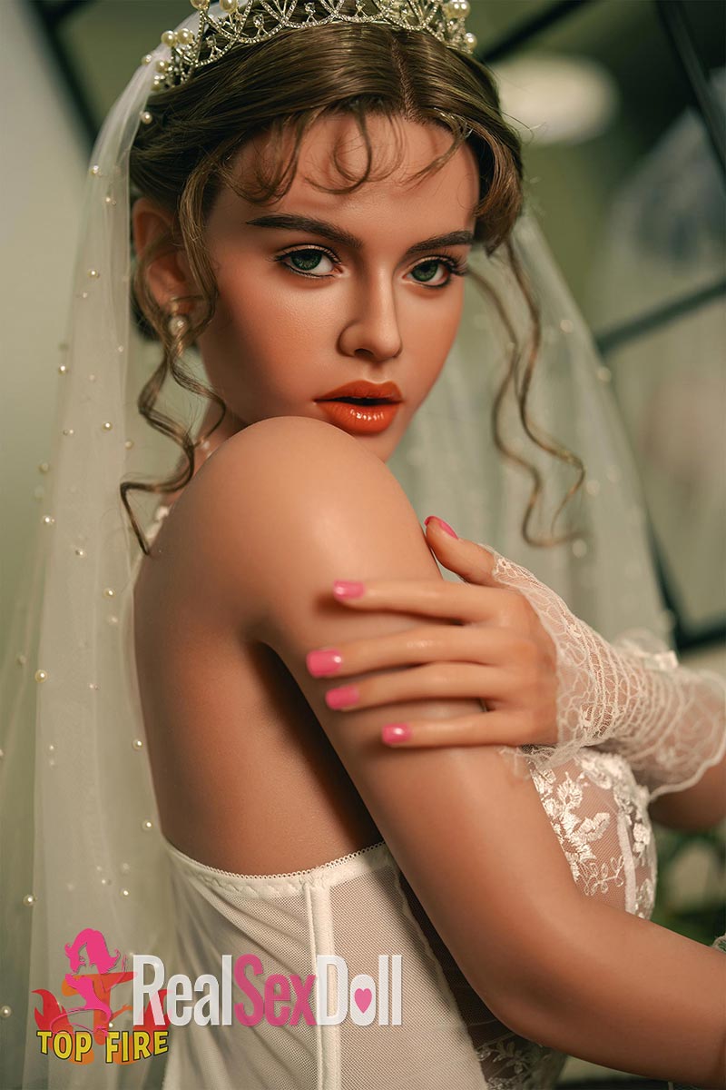 158cm / 5ft2 D-Cup Silicone Sex Doll Casey with ROS Head T41 vista 2