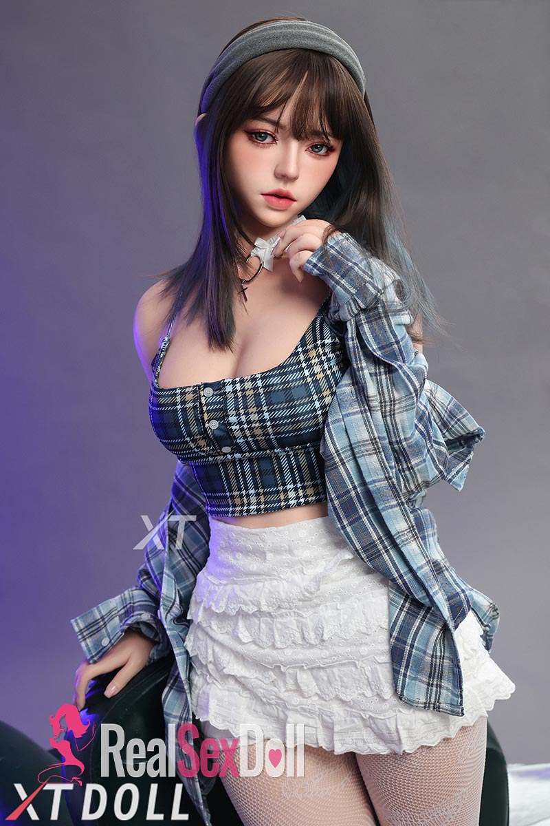 164cm / 5ft4 C-Cup Silicone Sex Doll Rino with #XT-byb35 (ROS Available) — 164cm — SILICONE