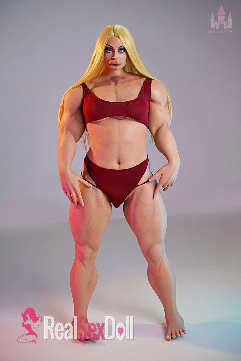 160cm/5ft3 B Cup Muscular Silicone Sex Doll Priya with Head #S20(ROS Available) vista 6