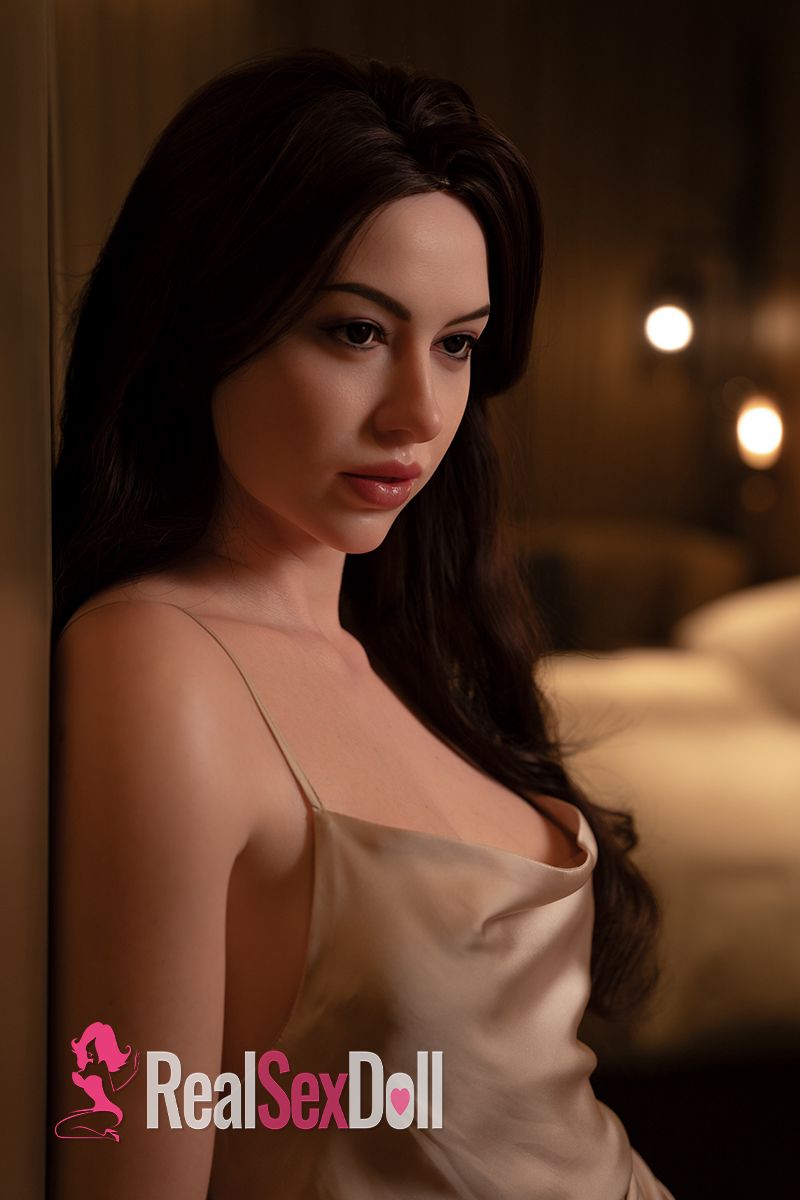 168cm (5ft6) B-Cup Seamless Neck Silicone Sex Doll with Head ZFE03-1 vista 8