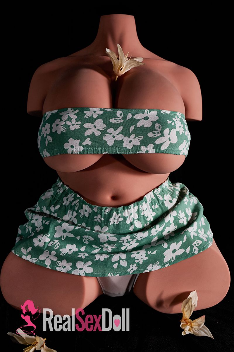 75cm / 29.5 Mega Breast TPE Sex Doll Torso 160# — 75cm — TPE