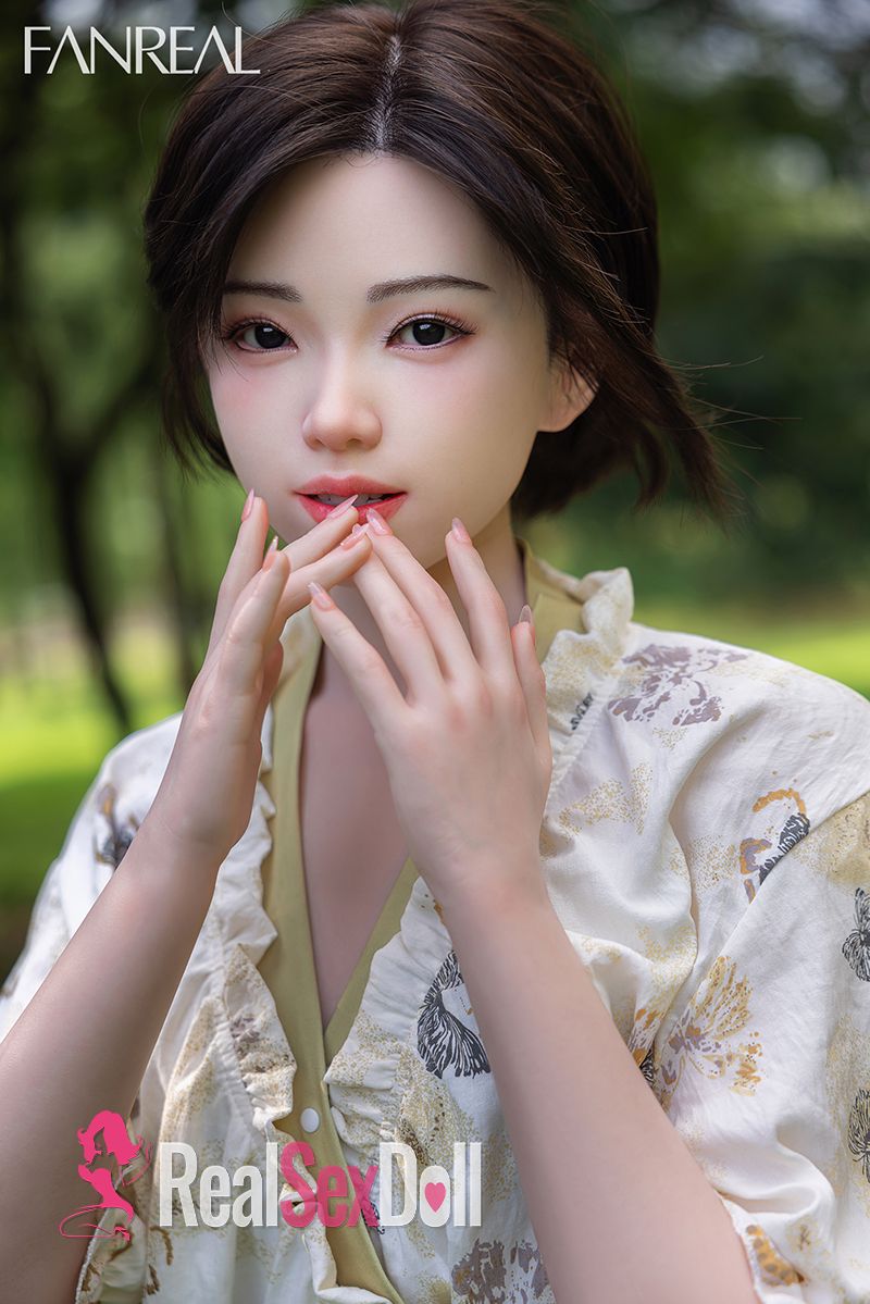 153cm / 5ft B-cup Lovely Silicone Sex Doll Molly, ROS Available — 153cm — SILICONE