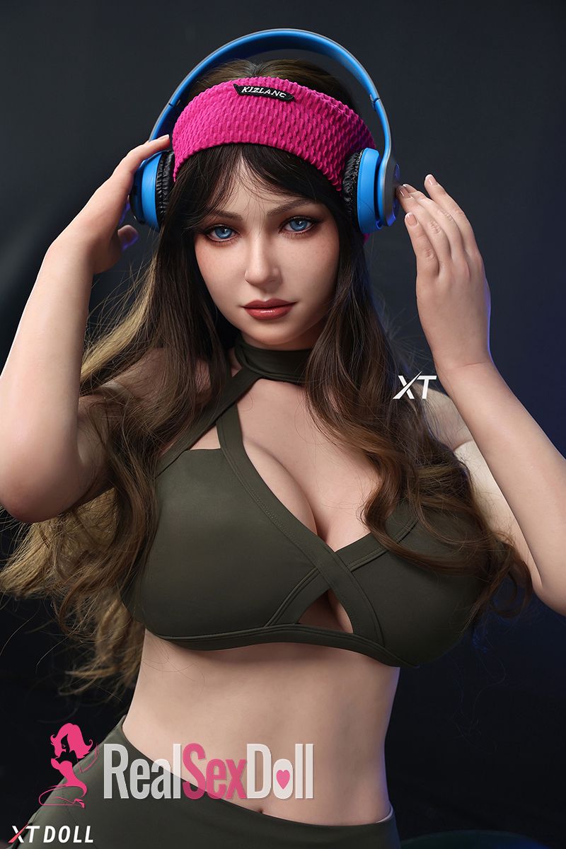 166cm / 5ft5 H-Cup Silicone Sex Doll Natalie with Head #XT-31-B (ROS Available) — 166cm — SILICONE