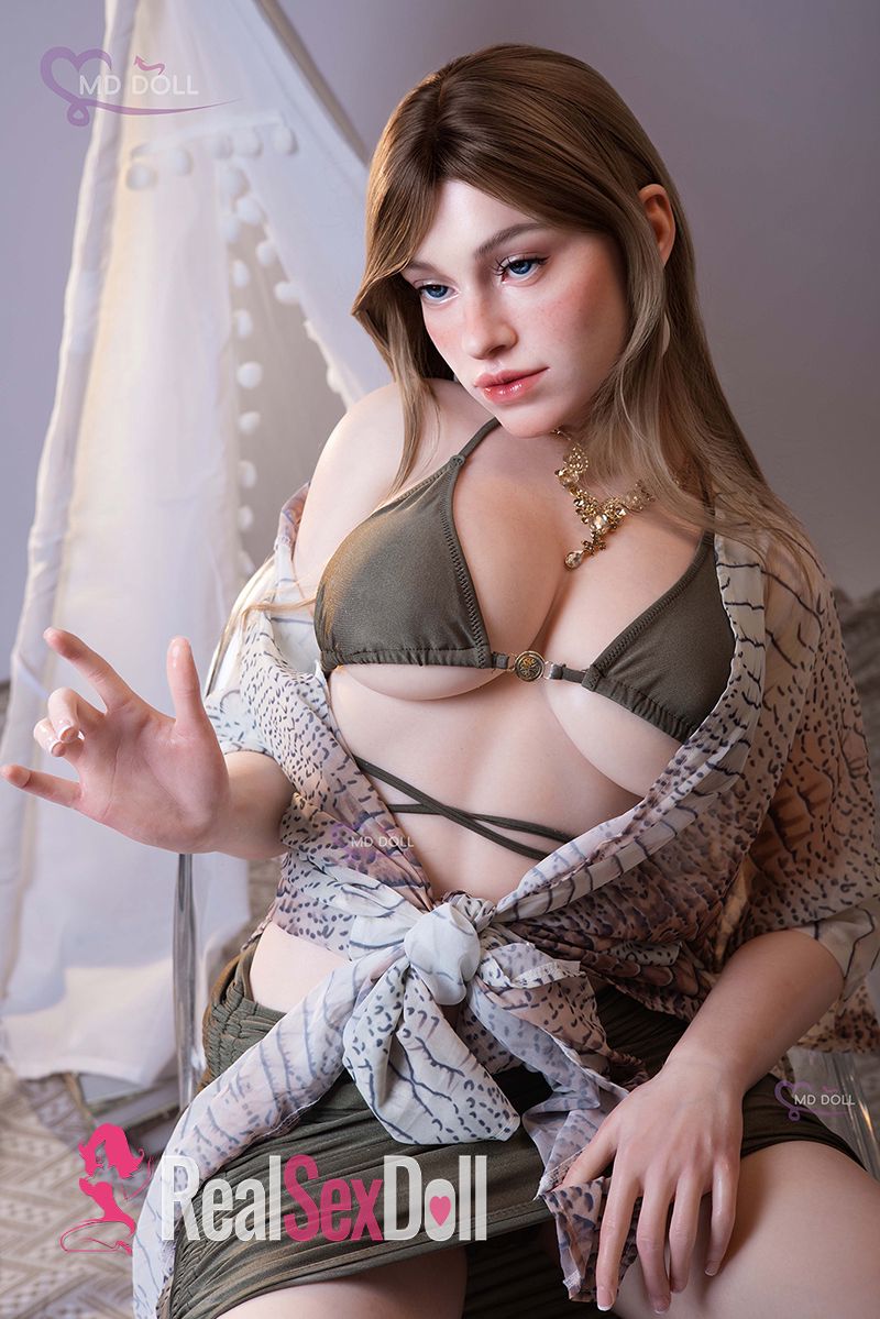 166cm (C)/ 5ft5  D-Cup Silicone Sex Doll Joanna with ROS Head M22 [US Stock] vista 6