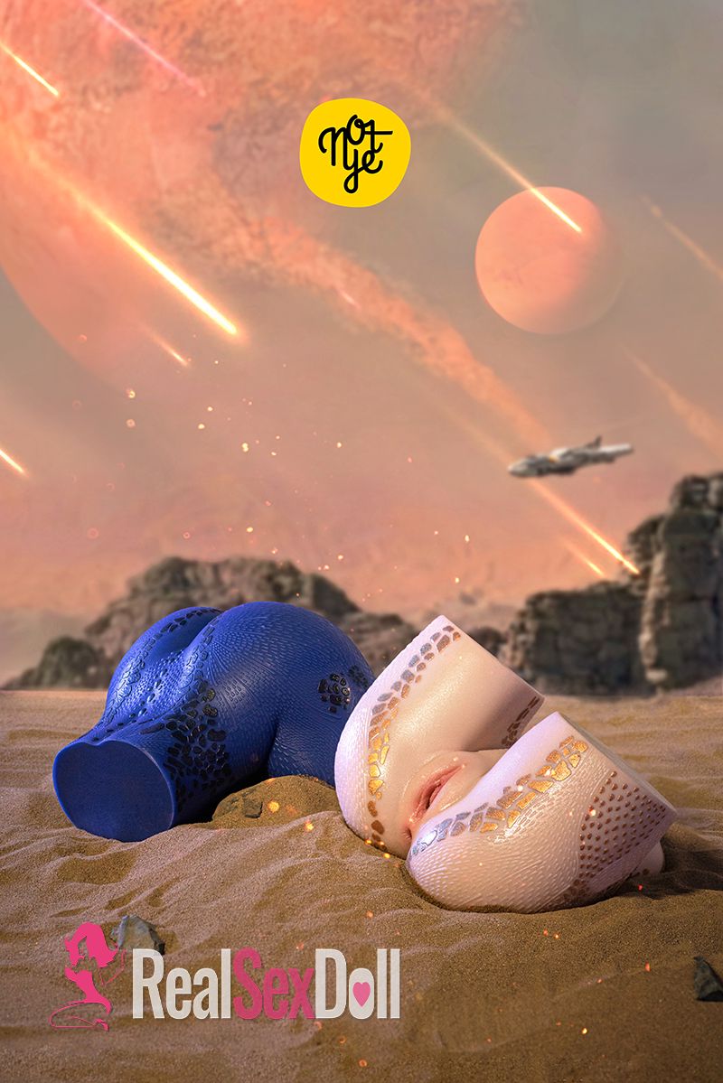 Silicone Sex Doll Butt Male Masturbator S16 with Scale Pattern — SILICONE