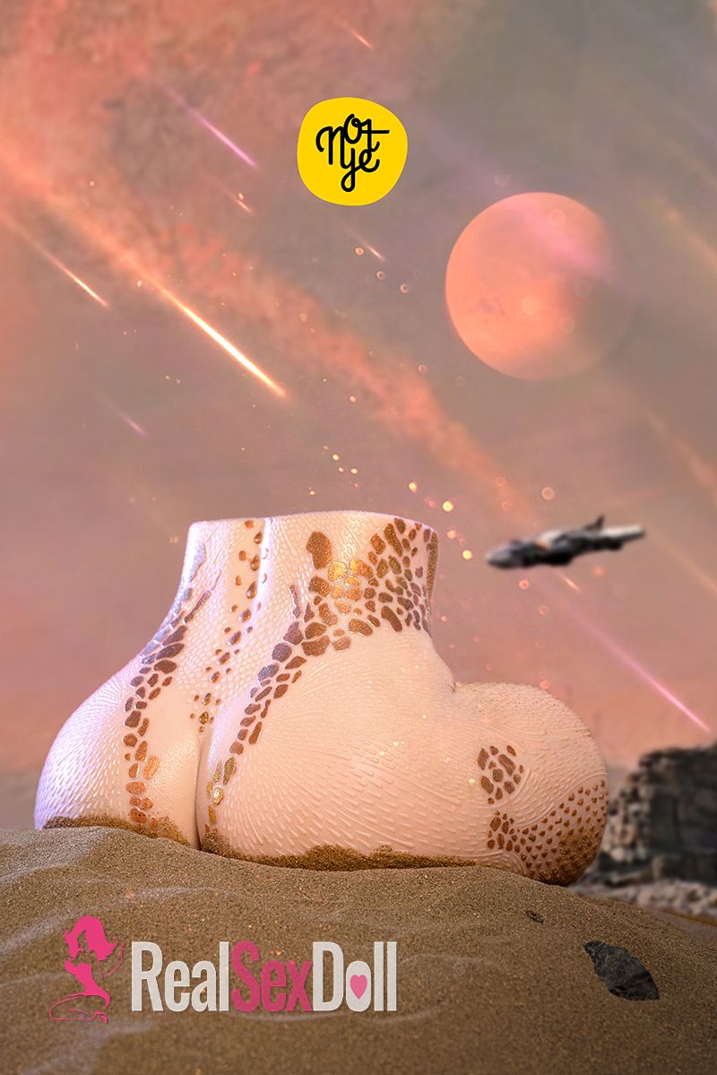 Silicone Sex Doll Butt Male Masturbator S16 with Scale Pattern vista 2