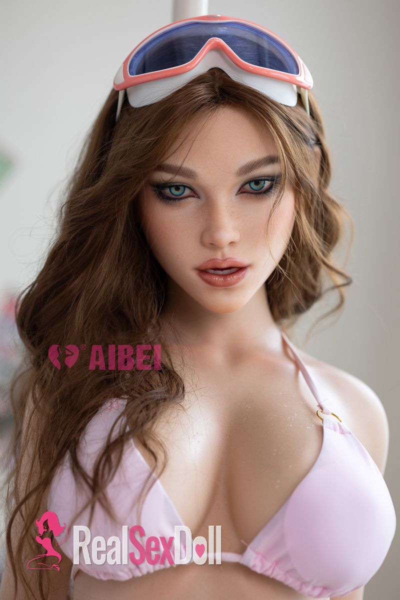 158cm / 5ft2 F-cup Silicone Sex Doll Aria with Head AB23(Movable Jaw) vista 5