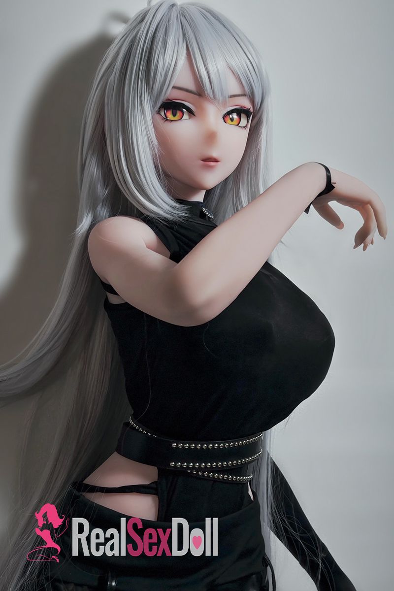 148cm / 4ft10 L-Breasts Anime Silicone Sex Doll Genba Tokiko with Head AHR020 vista 3