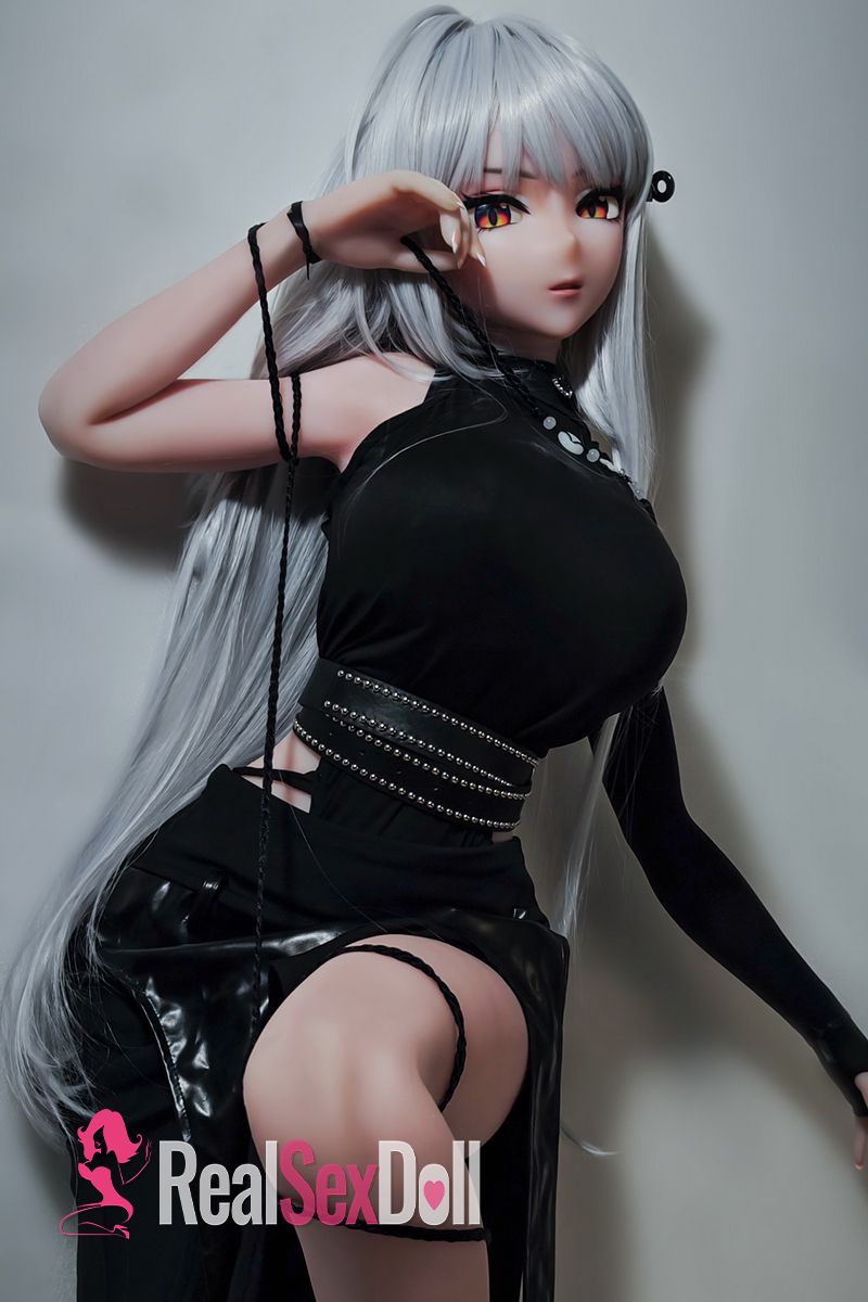 148cm / 4ft10 L-Breasts Anime Silicone Sex Doll Genba Tokiko with Head AHR020 vista 7