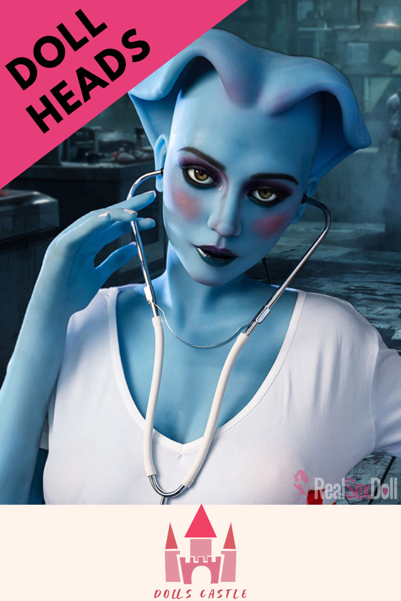 TPE Sex Doll Head (Dolls Castle) — TPE