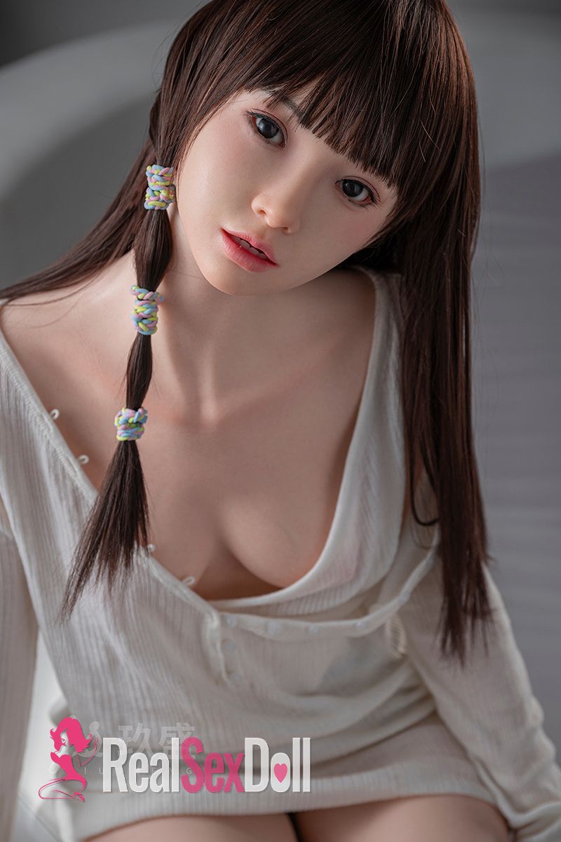149cm / 4ft11 B-cup Silicone Real Skin Texture Sex Doll Miyu with Head #103B (ROS Available) vista 4