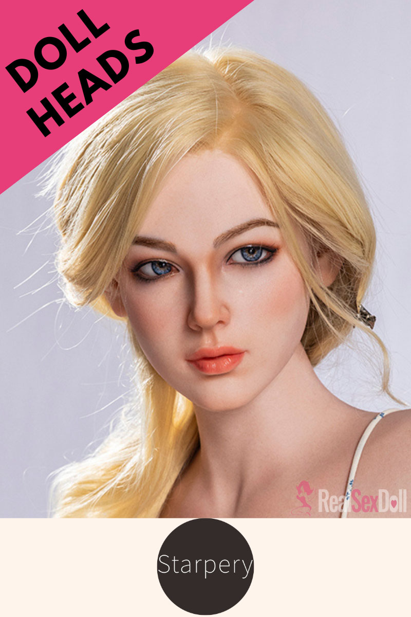 Silicone Sex Doll Head (Starpery Doll) — TPE