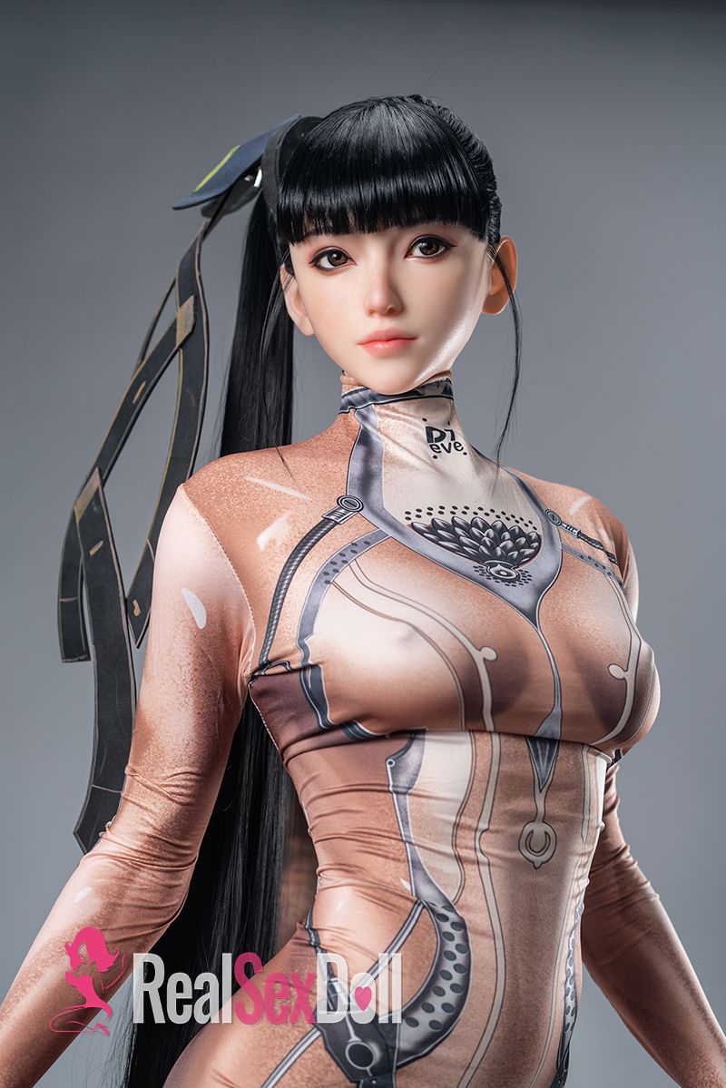170cm / 5ft7 B-Cup Silicone Sex Doll with Head No.34_1 — 170cm — SILICONE