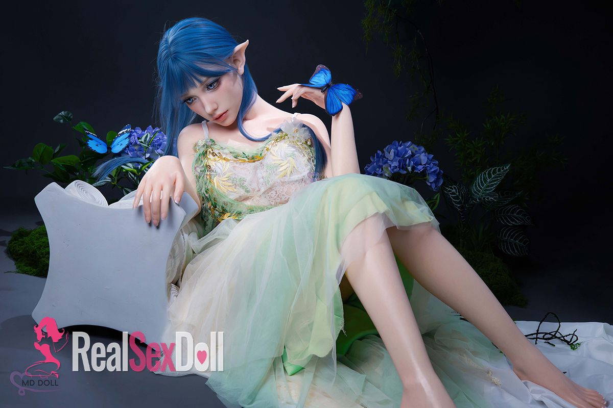 150cm / 4ft11 E-Cup Elf Silicone Sex Doll Sophia with Head M24 (ROS Available) vista 8
