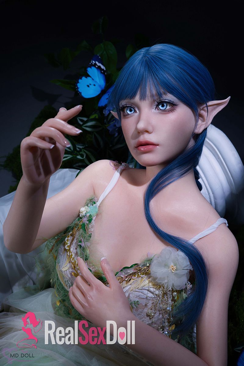 150cm / 4ft11 E-Cup Elf Silicone Sex Doll Sophia with Head M24 (ROS Available) vista 5