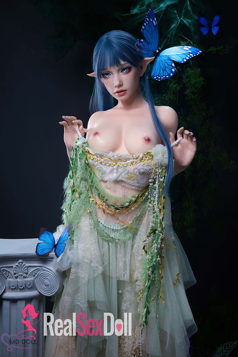 150cm / 4ft11 E-Cup Elf Silicone Sex Doll Sophia with Head M24 (ROS Available) vista 3
