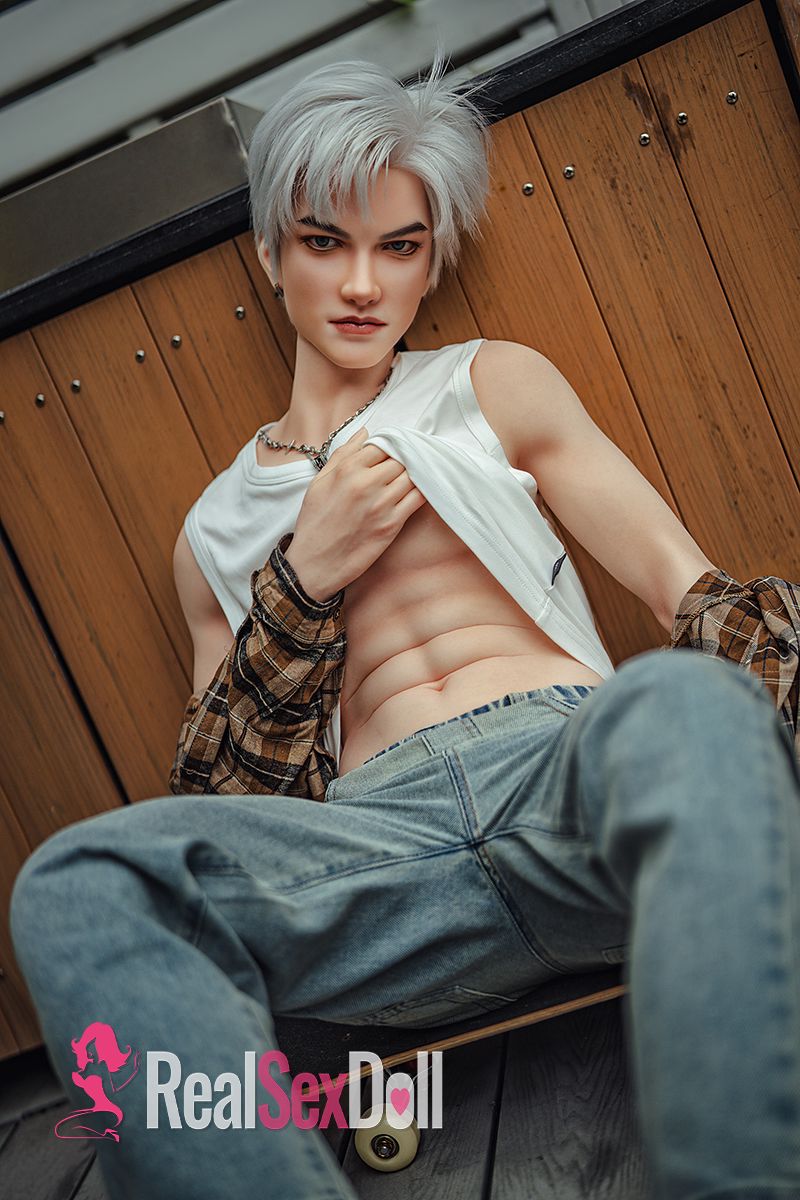 162cm / 5ft3 Silicone Male Sex Doll with Head # L-2 vista 2