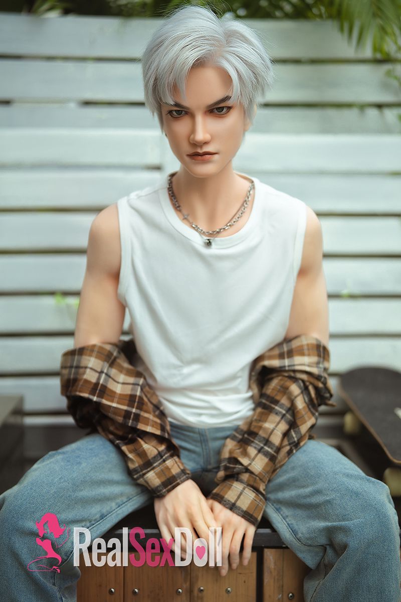 162cm / 5ft3 Silicone Male Sex Doll with Head # L-2 — 162cm — SILICONE