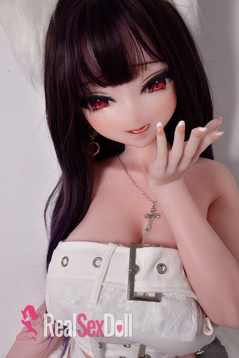 148cm / 4ft10 L-Breasts Anime Silicone Sex Doll Kazama Momiji with Head RAD049 vista 4