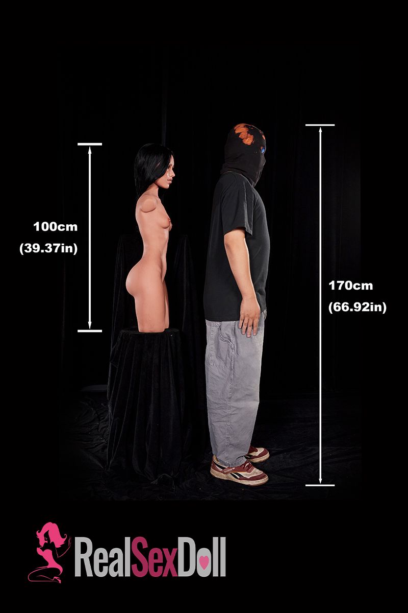 80cm / 2ft7 CLM ULW Series Silicone Sex Doll Torso 881#, Head Raven [Ultra Lightweight] vista 5