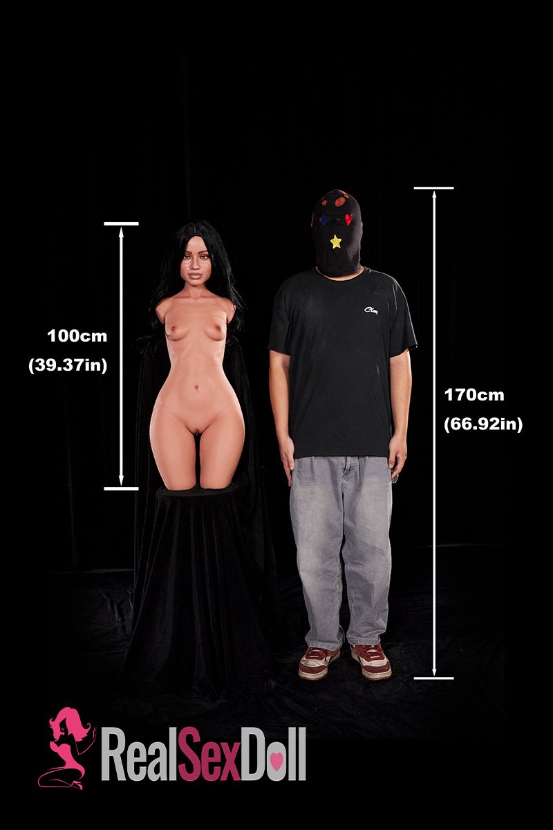 80cm / 2ft7 CLM ULW Series Silicone Sex Doll Torso 881#, Head Raven [Ultra Lightweight] vista 7