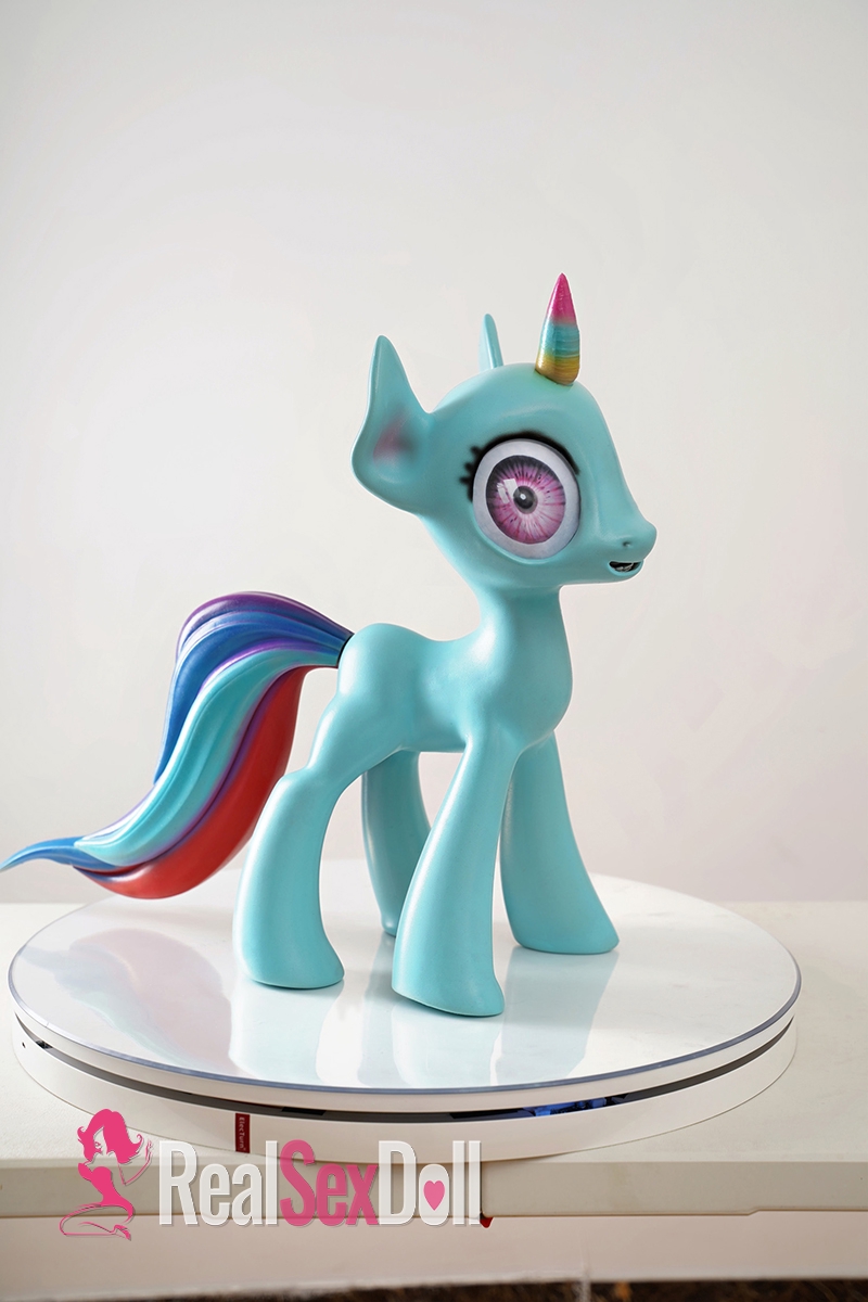 Anime Silicone Sex Toy, Pocket Pussy Pony vista 4