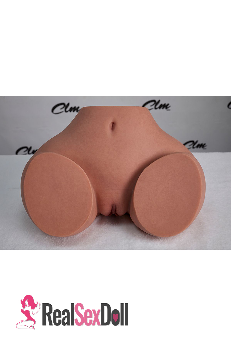 23.4lbs Silicone Sex Doll Butt RS-6, Black