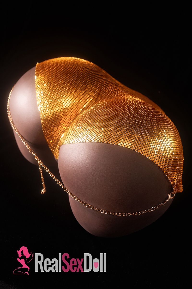 23.4lbs Silicone Sex Doll Butt Torso RS-6, Cocoa vista 5