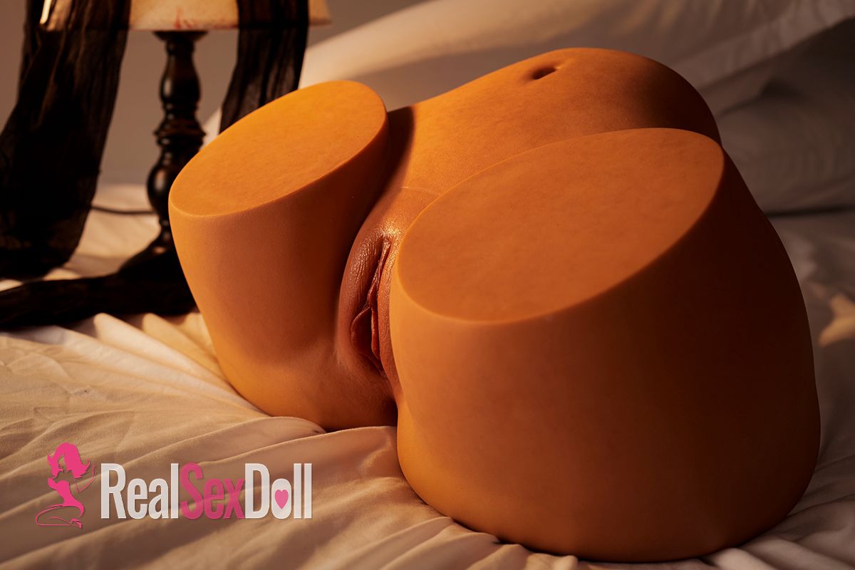 23.4lbs Silicone Sex Doll Butt Torso RS-6, Suntan vista 5
