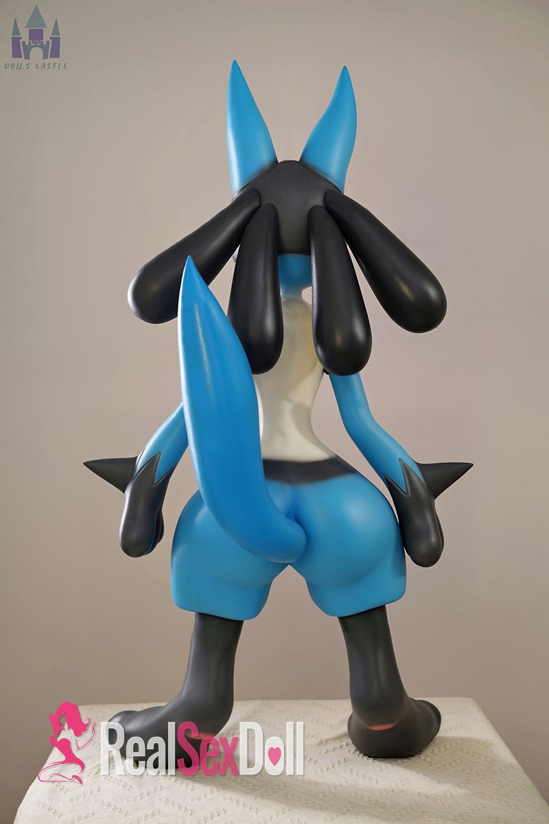 Furry Silicone Sex Doll Lucarion with Seamless Neck vista 6