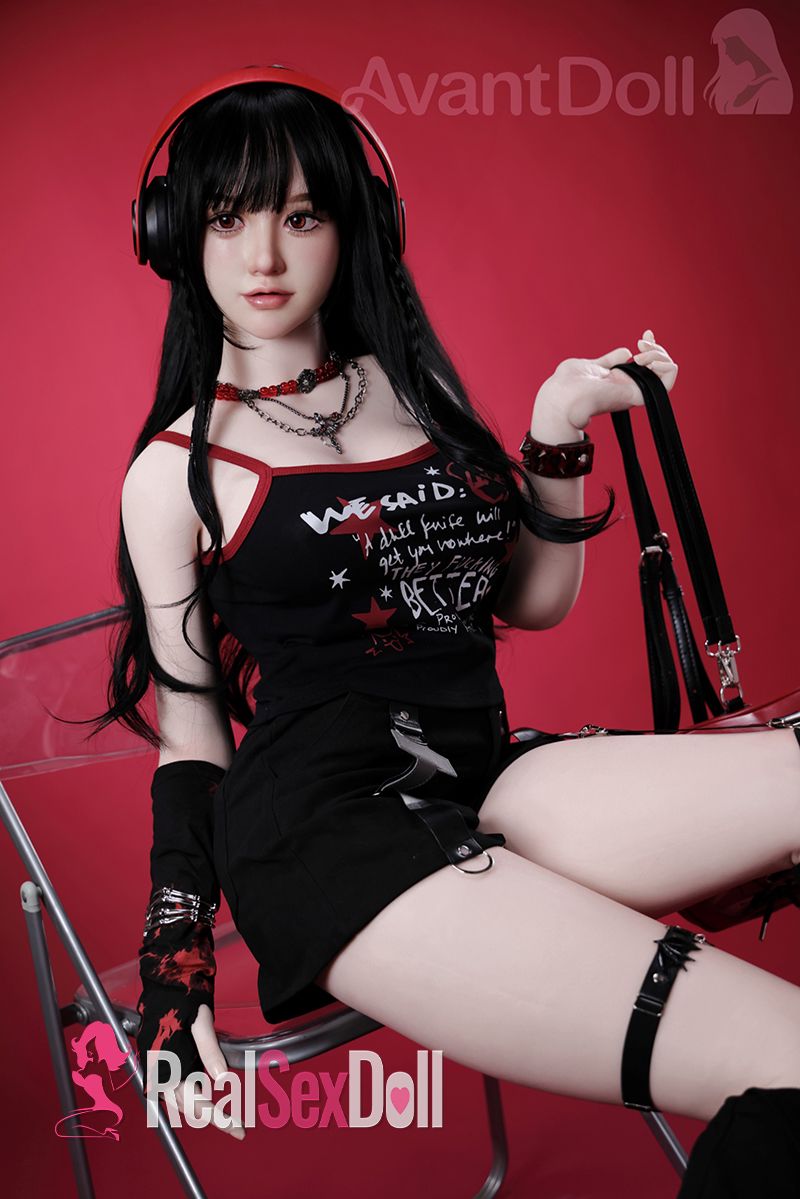 165cm / 5ft5 F-Cup Real Skin Texture Silicone Sex Doll Ayaka (ROS Head) — 165cm — SILICONE