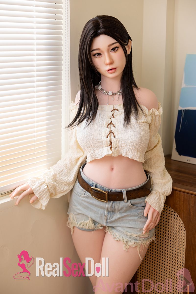165cm / 5ft5 F-Cup Real Skin Texture Silicone Sex Doll LeeSuYeon (ROS Head) vista 8