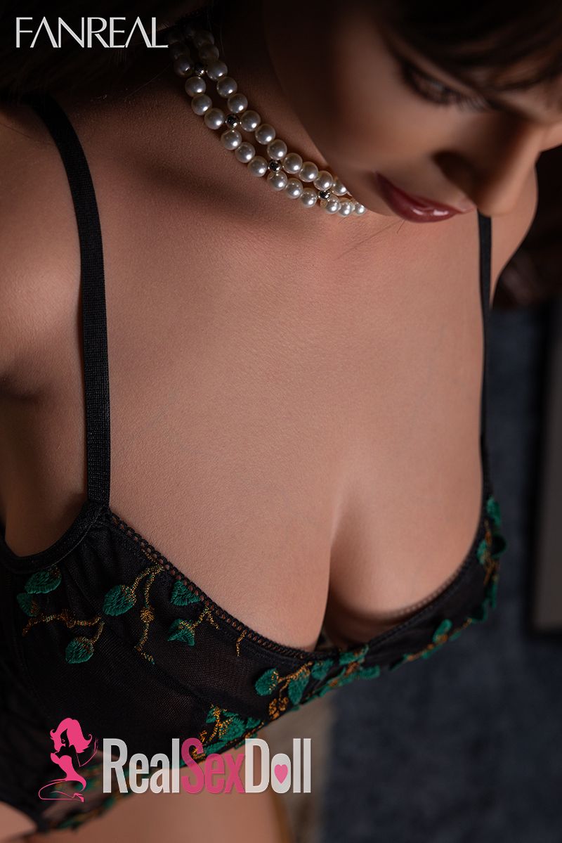 111cm / 3ft8 F-cup Silicone Sex Doll Torso Kelly with Real Skin Texture, ROS Head Only vista 5