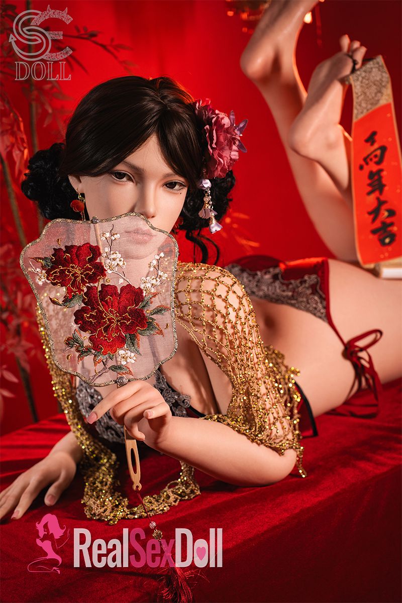 T165cm / 5ft4 C-Cup Silicone Pro Sex Doll Lumi.B with ROS Head #143SO (Real Skin Texture) — 165cm — SILICONE