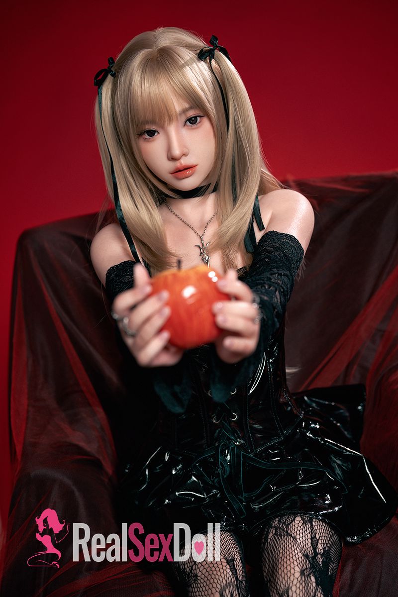 149cm / 4ft11 B-cup Silicone Real Skin Texture Sex Doll Miyu with ROS Head #103B