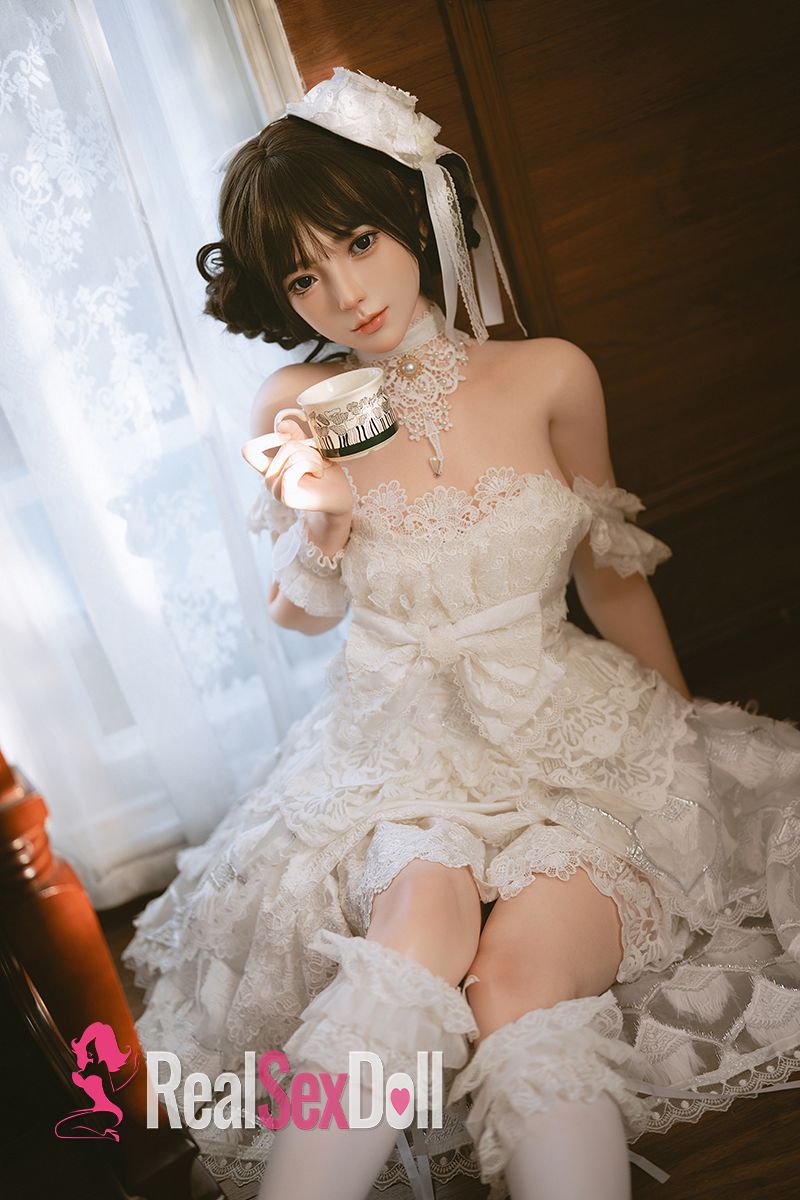 156cm / 5ft1 B-cup Silicone Sex Doll Wanwan with Head #109 vista 7