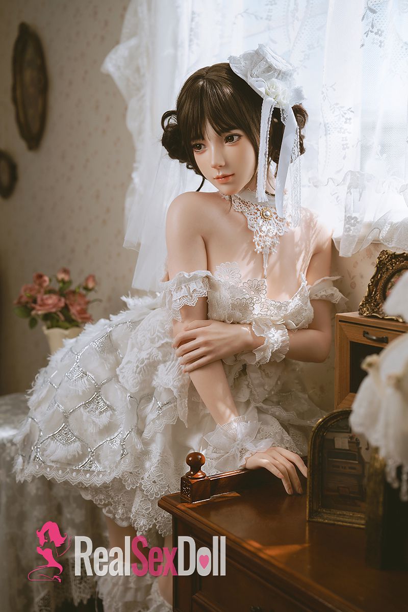 156cm / 5ft1 B-cup Silicone Sex Doll Wanwan with Head #109 vista 4