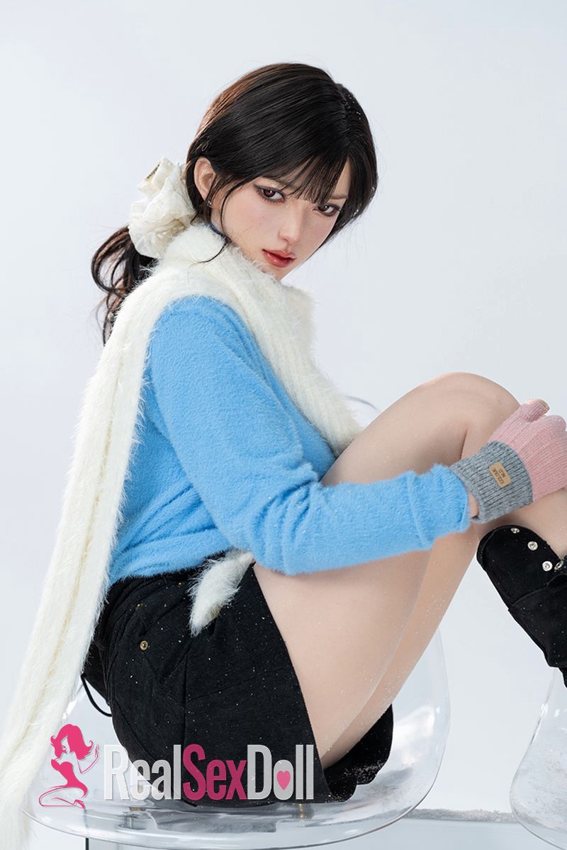 168cm / 5ft6 F-Cup Silicone Sex Doll Bingbing, ROS Head Available — 168cm — HYBRID