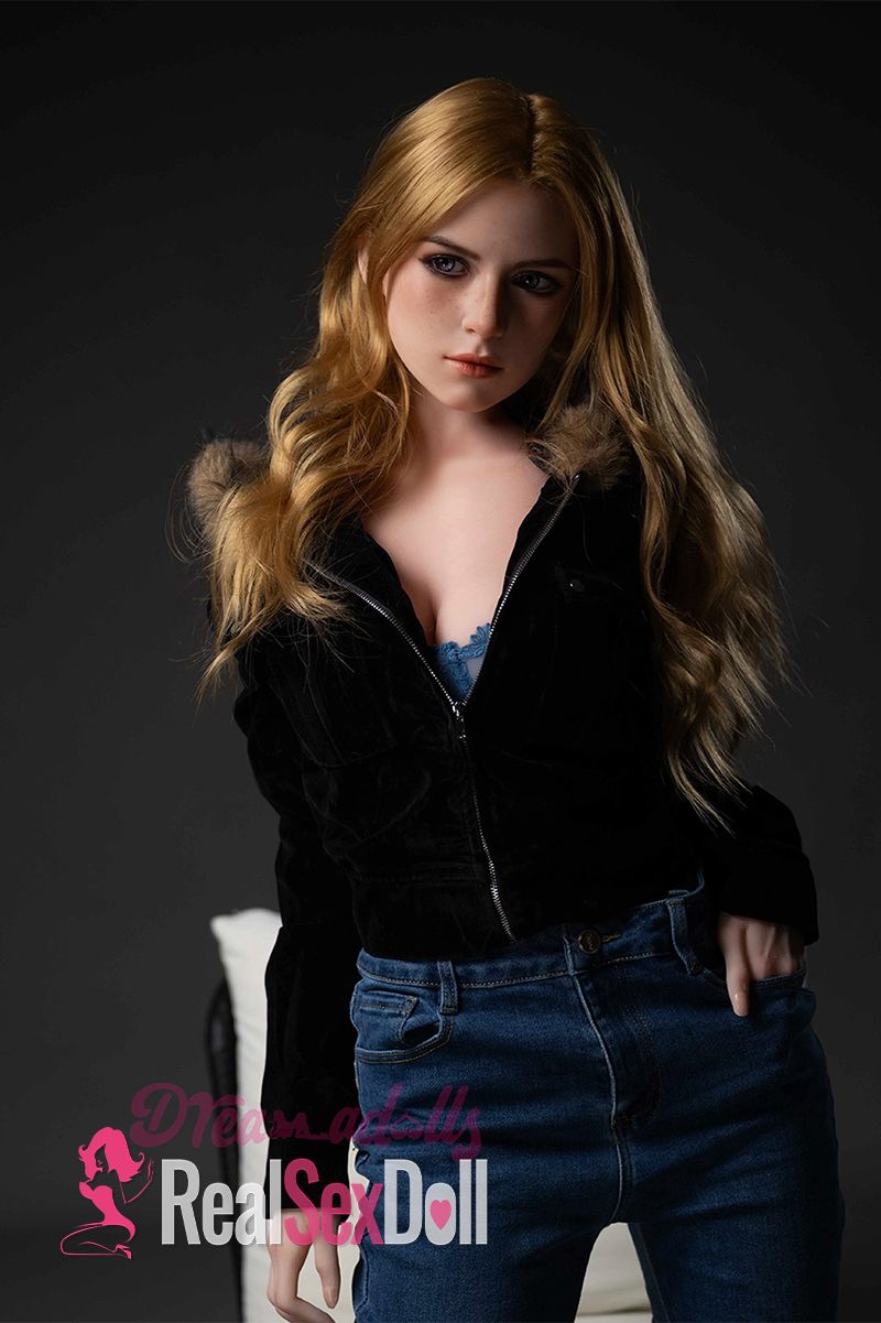 160cm / 4ft11 D-Cup Hybrid Sex Doll Jean with Silicone Head